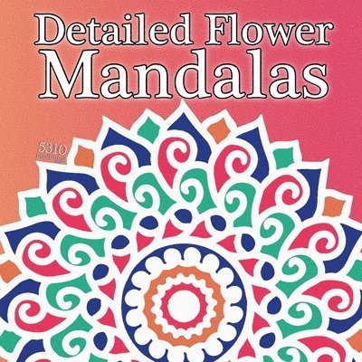 Detailed Flower Mandalas, Häftad