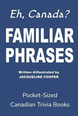 Jacqueline Cooper - Familiar Phrases, Häftad. Tillgänglighet: Lägg i varukorg