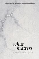Patricia Benjamin, Megan Holmes - What Matters, Häftad