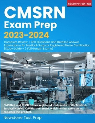 Newstone Test Prep - CMSRN Exam Prep 2023-2024, Häftad