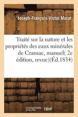 Murat - Traité sur la nature et les propriétés des eaux minérales de Cransac,, Häftad. Tillgänglighet: Lägg i varukorg
