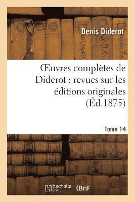 Denis Diderot - Oeuvres complètes de Diderot, Häftad