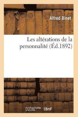 Les altérations de la personnalité (Éd.1892)