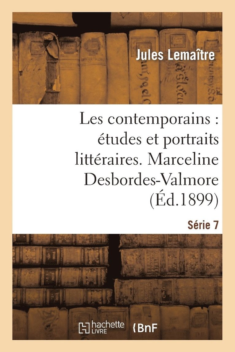Jules Lemaître - Les contemporains, Häftad