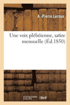 LeRoux - voix plébéienne, Häftad