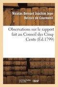 Observations Sur Le Rapport Fait Au Conseil Des Cinq-Cents