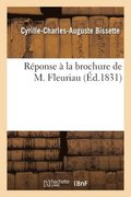 Reponse A La Brochure de M. Fleuriau