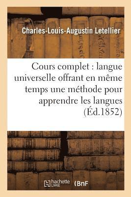 Cours complet de langue universelle