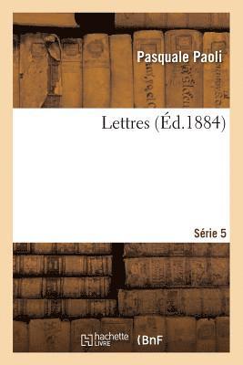 Pasquale Paoli - Lettres. Série 5, Häftad