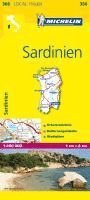 Michelin Lokalkarte Sardinien 1 : 200 000
