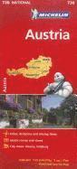 Austria - Michelin National Map 730