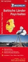 Michelin Baltische Lnder (Estland, Lettland und Litauen) 1 : 500 000