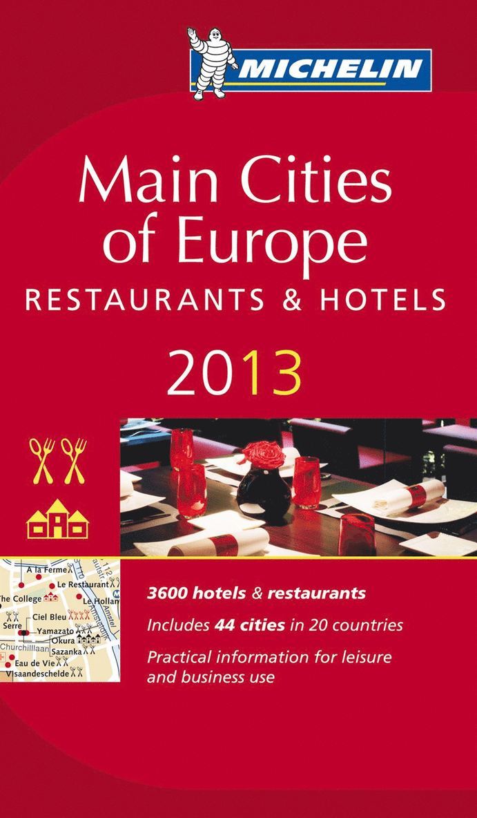 Michelin - Main Cities of Europe 2013 MICHELIN, Häftad