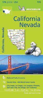 Michelin, Michelin - California Nevada - Zoom Map 174, Övrigt