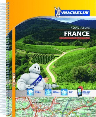 France -A4 Tourist & Motoring Atlas av Michelin