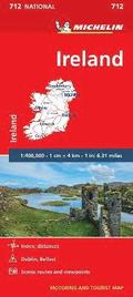 Ireland - Michelin National Map 712