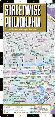 Michelin - Streetwise Philadelphia Map - Laminated City Center Street Map of Philadelphia, Pennsylvania, Övrigt
