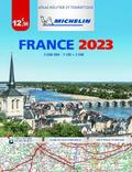 France 2023 - Tourist &; Motoring Atlas (A4 Paperback)