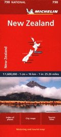 New Zealand - Michelin National Map 790