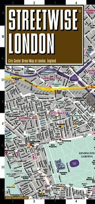 Michelin - Streetwise London Map - Laminated City Center Street Map of London, England, Övrigt