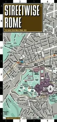 Streetwise Rome Map - Laminated City Center Street Map of Rome, Italy