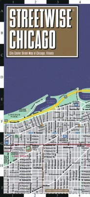 Michelin - Streetwise Chicago Map: Laminated City Center Street Map of Chicago, Illinois, Övrigt