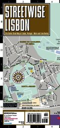 Streetwise Lisbon Map - Laminated City Center Street Map of Lisbon, Portugal