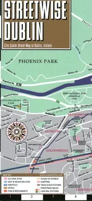 Streetwise Dublin Map - Laminated City Center Street Map of Dublin, Ireland