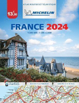 Michelin - France Essential 2024 Tourist & Motoring Atlas, Häftad