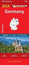 Germany 2024 - Michelin National Map 718