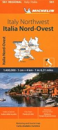 Italy Northwest - Michelin Regional Map 561