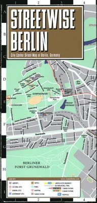 Michelin - Streetwise Berlin Map - Laminated City Center Street Map of Berlin, Germany, Övrigt