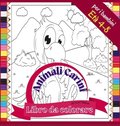 Libro da colorare Animali Carini per i bambini Eta 4 - 8