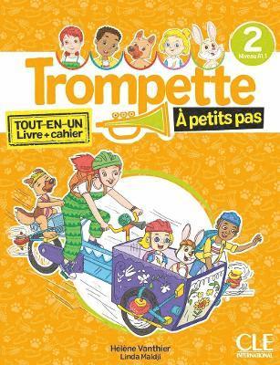 Helene Vanthier, Linda Maldji - Trompette a petits pas 2: A1.1 - Livre de l'eleve + Cahier d'activites + audio download, Häftad