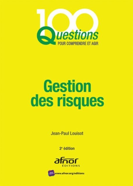 Jean-Paul Louisot - Gestion des risques - 2e édition, E-bok