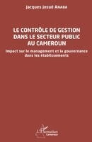 contrôle de gestion dans le secteur public au Cameroun