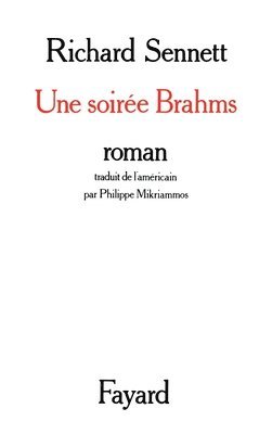 Sennett-R - Une soirée Brahms, Häftad