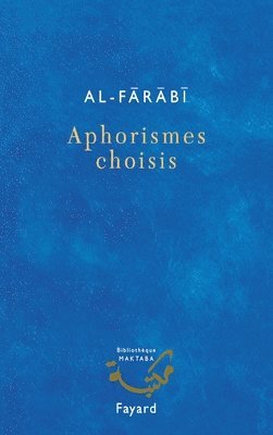 Al-Farabi - Aphorismes choisis, Häftad