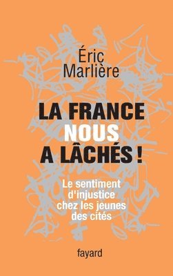 La France nous a lâchés!: Le sentiment d'injustice chez les jeunes des cités