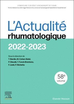 Thomas Bardin, Martine Cohen-Solal, Philippe Dieud�, Thomas Funck-Brentano, Fr�d�ric Liot�, Pascal Richette - L'actualit� rhumatologique 2022-2023, Häftad