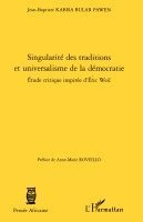 Kabisa Bular Pawen Jean-Baptiste - Singularité des traditions et universalisme de la démocratie, Häftad