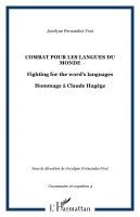 Combat pour les langues du monde
