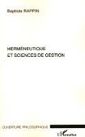 Baptiste Rappin - Herméneutique et sciences de gestion, Häftad. Tillgänglighet: Lägg i varukorg