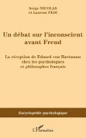 Fedi Laurent, Serge Nicolas - débat sur l'inconscient avant Freud, Häftad. Tillgänglighet: Lägg i varukorg