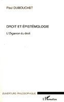 Droit et épistémologie
