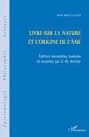 Jean-Marie Vernier - Livre sur la nature et l'origine de l'âme, Häftad. Tillgänglighet: Lägg i varukorg