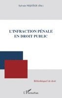 Sylvain Niquège - L'infraction pénale en droit public, Häftad