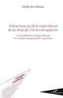 Intéractions du droit international et du droit de l'union européenne