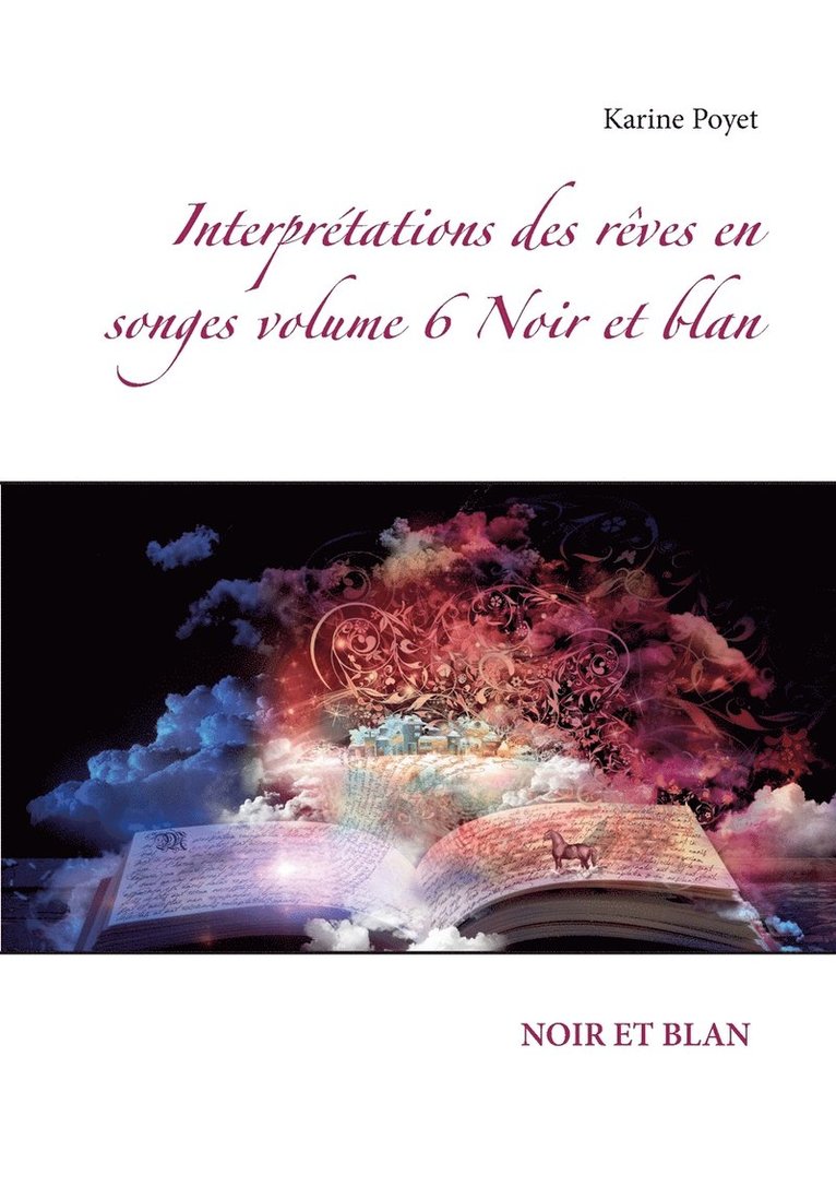 Karine Poyet - Interprétations des rêves en songes volume 6 Noir et blan, Häftad. Tillgänglighet: Lägg i varukorg
