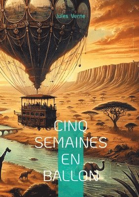 Jules Verne - Cinq Semaines en ballon, Häftad
